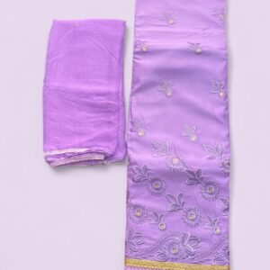 Embroidery suit