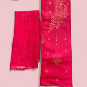 Embroidery suit