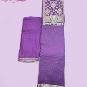 Embroidery suit