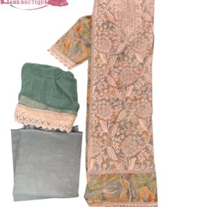 Embroidery suit